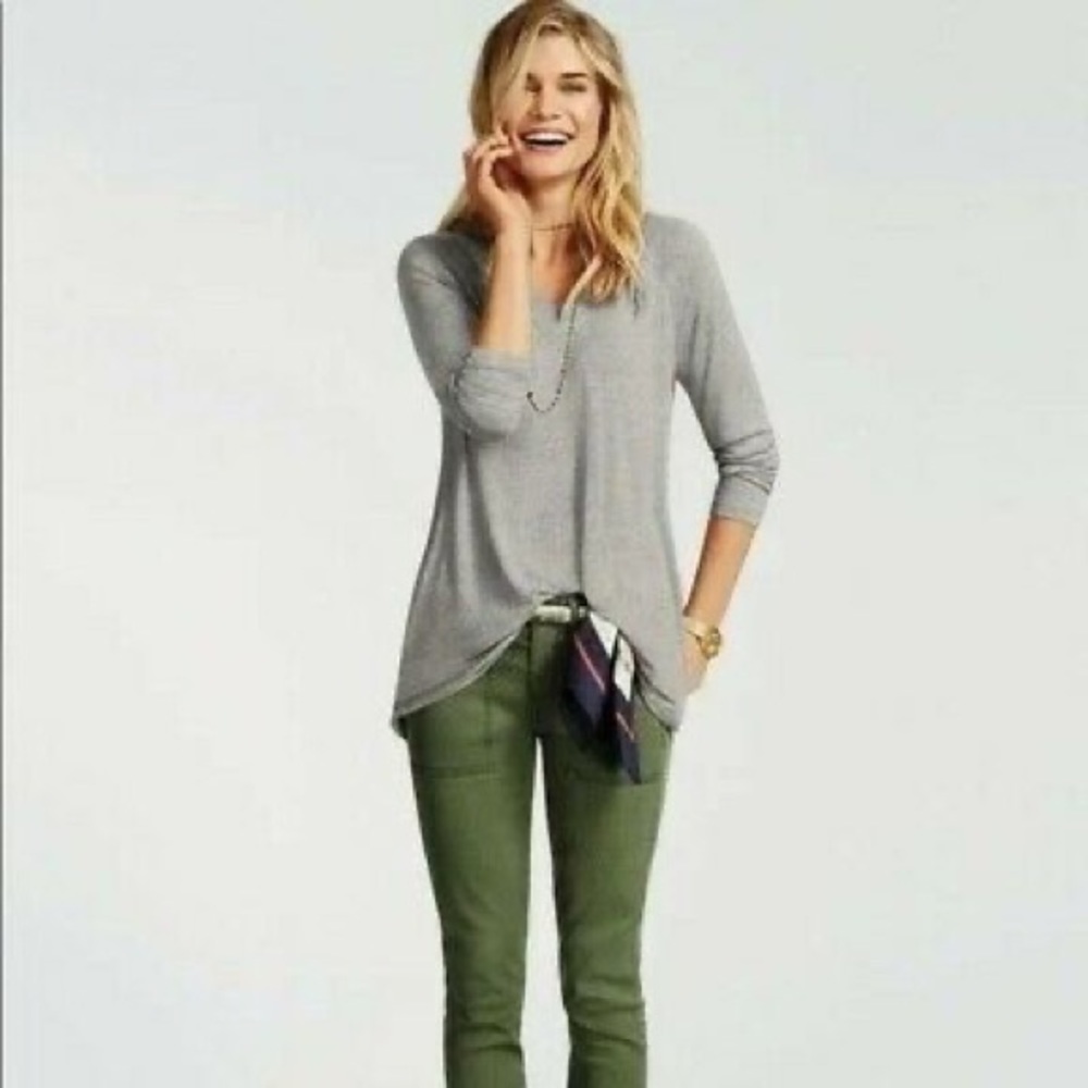 CAbi Offhand Tee Large Style 5325 Spring Grey - Picture 2 of 7